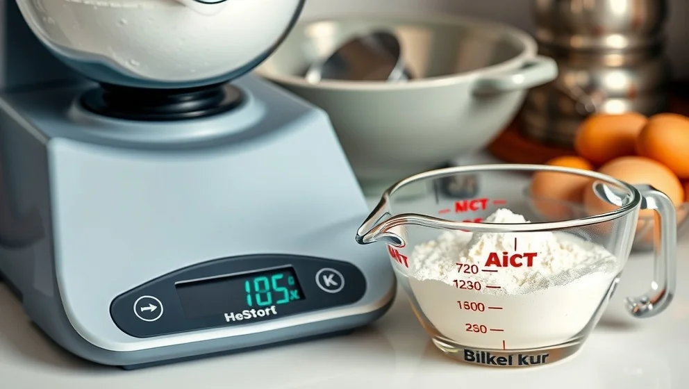 Hur många liter är 2 kg mjöl